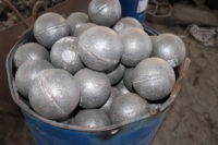 Bille de moulage à surface lisse, taille 50 mm, sans fissures ni trous d'air, technologie de traitement thermique haut de gamme