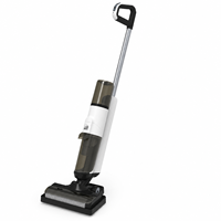 Aspirateur sans fil humide et sec avec autonomie de 30 minutes et rotation à 180° ° Conception inclinable, auto-nettoyante et à traction avant puissante