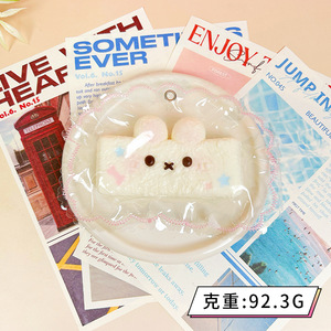 Nuevo Clip para el Cabello con Forma de Conejo, Juguete de Silicona de Grado Alimenticio para Aliviar el Estrés - Product Image 6