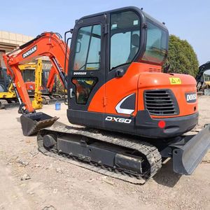 Excavadora Usada Mini Excavadora DOOSAN DX60 Excavadora de Orugas DOOSAN DX60 Usada con Alta Calidad - Product Image 2