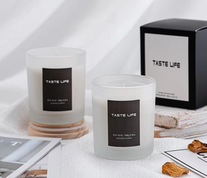 Bougies parfumées en cire de soja de luxe de marque privée Bougies aromatiques longues Boîte d'emballage personnalisée pour l'aromathérapie pour Thanksgiving - Product Image 3