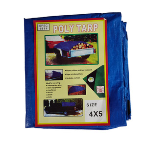 2024 topgreenpack bâche Hdpe poly bâche avec bâche renforcée de feuille de tissu en plastique Uv - Product Image 1