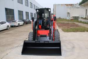 รถตักล้อยางใหม่ที่มีการขนถ่ายขนาดใหญ่ในระยะไกลใช้อุปกรณ์เสริมที่ดันหิมะเพื่อล้างหิมะ - Product Image 2