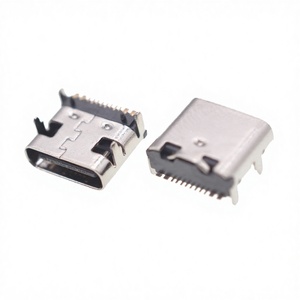 Conector DIP USB 3.1 Tipo C <span class=keywords><strong>de</strong></span> 16 Pines, Carga Rápida, Transmisión <span class=keywords><strong>de</strong></span> Datos, Conector <span class=keywords><strong>de</strong></span> Alimentación, Montaje en PCB a Través <span class=keywords><strong>de</strong></span> Orificio - Product Image 4