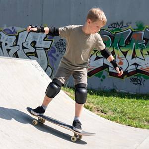 Rodilleras y <span class=keywords><strong>Coderas</strong></span> de Espuma <span class=keywords><strong>para</strong></span> Protección Integral de Tortugas Marinas Adultas, <span class=keywords><strong>para</strong></span> Skateboarding, Esquí, Ciclismo y Patinaje sobre Ruedas - Product Image 2