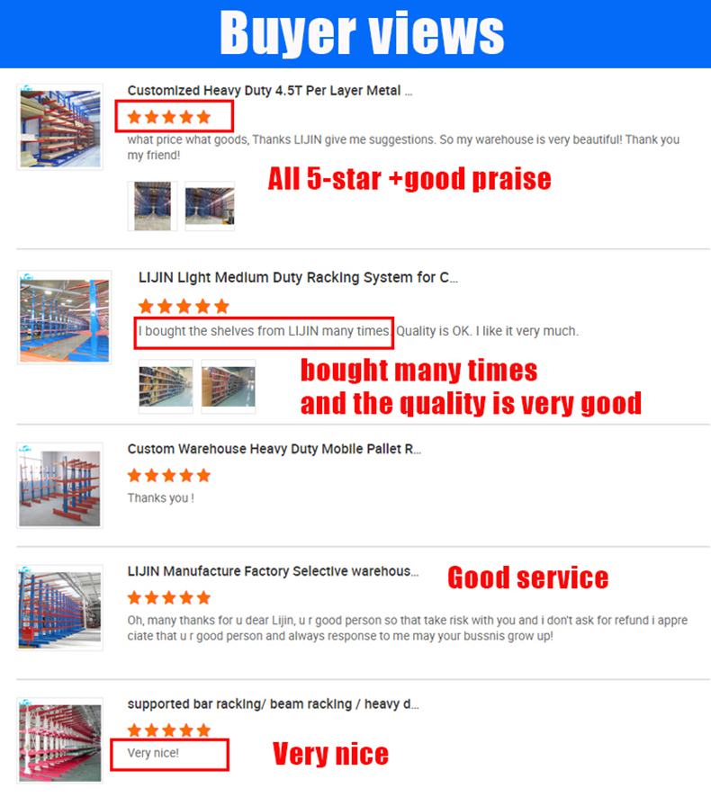Double Side Arm Steel Warehouse Shelf Storage Steel Metal Heavy Duty Racks Cantilever Shelf