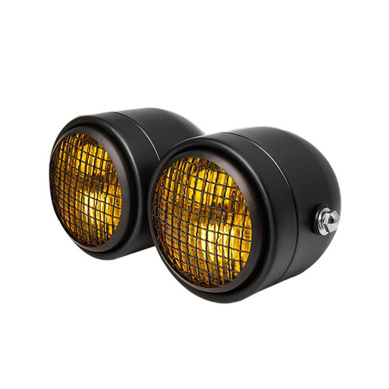 CG125 Headlight 2025 LED Upgrade with Angel Eyes