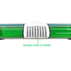 Barre lumineuse stroboscopique LED verte pour véhicule d'urgence - Kits de feux d'avertissement d'ambulance à haute intensité Accessoires de lumière de voiture - Product Image 3