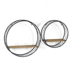 Đơn Giản Bền Vòng Lưu Trữ Trang Chủ Trang Trí Tường Kệ Nổi Kệ - Product Image 1