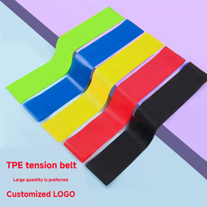 Bandes de Résistance en TPE Antidérapantes Personnalisables avec Logo pour Entraînement de Yoga, Fessiers et Jambes, Idéales pour la Musculation à Domicile - Product Image 2