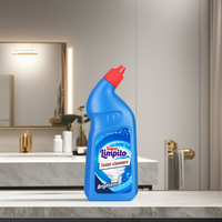 Nettoyant WC liquide formule puissante, détartrant en profondeur, désodorisant, détergent pour cuvettes de toilettes, pour salle de bain