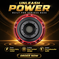 Haut-parleur de basses passif de 18 pouces avec aimant en ferrite, 8 ohms, 2000 W, pour son surround