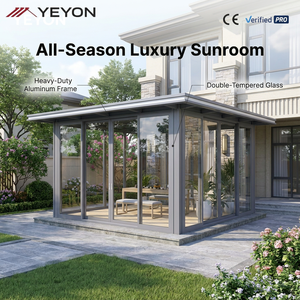 Yeyon OEM - Invernadero Panorámico Arquitectónico con Vidrio Low-E para Proyectos de Jardines Escénicos, Residenciales y Exteriores - Product Image 1