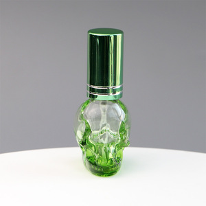 Online Customized <strong>Skull</strong> <strong>Glass</strong> 8ml Mini Refill Spray Unique Perfume <strong>Bottles</strong> in Stock - Product Image 6