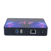 Récepteur 4K UHD le plus performant, 2 Go de RAM, 8 Go de ROM, Android 9.1, Linux, décodeur STB