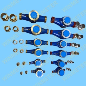 Compteur d'eau industriel CE certifié, DN40, laiton, multi-jets, R160, IP68, réglage externe, vente chaude, approvisionnement direct usine en gros - Product Image 3