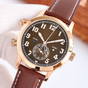 Reloj de Lujo de Alta Gama con Cristal de Zafiro, Serie Marrón Grado 5A, Diseño Formal y Elegante, Luminoso, Ideal para Vacaciones - Product Image 2