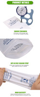 Groothandel Custom Logo Gedrukt Biologisch Afbreekbaar Composteerbaar Waterdichte Zip-Lock Bag
