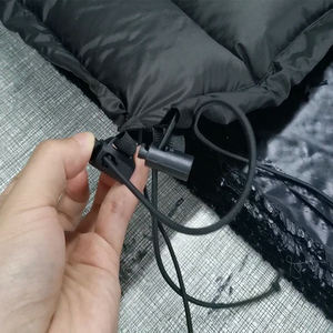 Hamac d'extérieur multifonctionnel <span class=keywords><strong>sous</strong></span>-couette <span class=keywords><strong>Couverture</strong></span> en duvet de canard rembourré chaud et imperméable en nylon pour le camping Hamac <span class=keywords><strong>sous</strong></span>-couette - Product Image 5