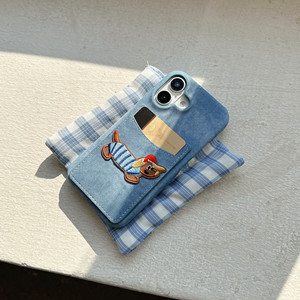 Étui de téléphone Tschick Cowboy brodé avec motif de <span class=keywords><strong>chien</strong></span> saucisse, adapté à l'iPhone 16 Promax, Apple 15, avec emplacement pour carte, nouveau modèle 14, 13 pour femmes - Product Image 4