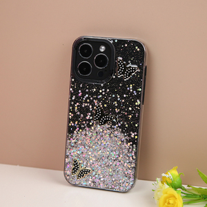 Cover per Cellulare 3 in 1 con Diamanti per iPhone 15 14 13 12, Custodie Protettive per Telefoni - Product Image 4