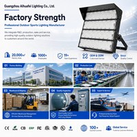 Iluminación LED para Campos de Fútbol de 250W-2000W, Iluminación para Estadios Deportivos al Aire Libre