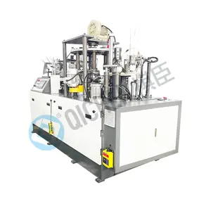 2024 QICHEN Automatic Double Wall Coffee Paper Cups Manufacturing Making Machine WT-22