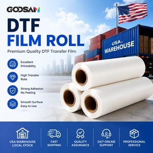 ฟิล์ม DTF แบบลอกร้อนและลอกเย็น คุณภาพพรีเมียมจากสหรัฐอเมริกา ขนาด 30 ซม. 60 ซม. แบบด้านเดียวและสองด้าน สำหรับงานพิมพ์บนผ้า - Product Image 1