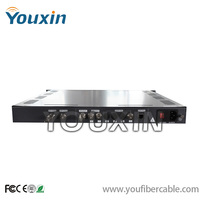Système de tête de télévision par câble à multiplexage TS 16-48 canaux DVB-C d'entrée IP/ASI/DVB-T/ISDB-T