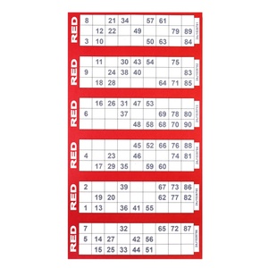 Factory Hot Selling Wholesale One Stop Service Bingo Paper Board Card Custom Bingo Cards Printing <b>Sheet</b> Scratch Cards Lottery - Product Image 5