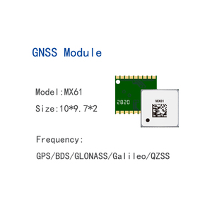 Module GNSS KONTEC MN-61, chipset 6*8*2mm, faible consommation d'énergie, multi-constellations <span class=keywords><strong>GPS</strong></span>/BDS/GLONASS/GALILEO/QZSS, interface UART, 1.8-3.3V, 2M - Product Image 2