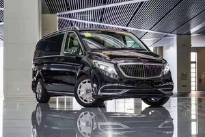 Pour Bez W447 Kit carrosserie modifié <span class=keywords><strong>Maybac</strong></span> grand contour pare-chocs avant calandre centrale pare-chocs arrière lèvre arrière nouveau pour Mercedes Vito - Product Image 3