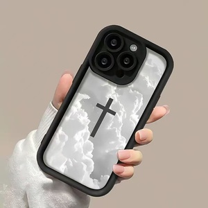<span class=keywords><strong>Coque</strong></span> de téléphone antichoc givrée au design <span class=keywords><strong>manga</strong></span> hip-hop pour <span class=keywords><strong>iPhone</strong></span> 16 15 <span class=keywords><strong>14</strong></span> 13, motif peinture à l'huile abstraite, art sombre - Product Image 4