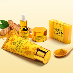 <span class=keywords><strong>Produit</strong></span> au curcuma Marque privée Éclaircissant pour le visage <span class=keywords><strong>Acné</strong></span> Crème éclaircissante Ensemble de soins de la peau au curcuma - Product Image 2