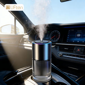 Difusor de Perfume para Auto Recargable y Portátil de 160 ml, Purificador de Aire para Auto con Pulverización Automática, Iluminación de Proyección Estrellada - Product Image 1