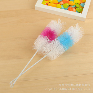 แปรงล้างขวดนมด้ามยาวอเนกประสงค์ สีผสม วัสดุพลาสติก สำหรับขวดนมและแก้ว - Product Image 1