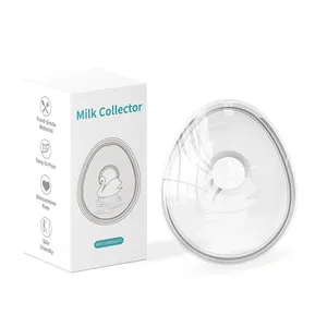 Nipple Shield & Breast Shell Milk Savers Collector Wearable Breast Milk Collector Suction Moms Silicone Milk