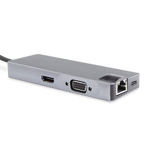 Station d'accueil 8 en 1 Type C à Hd avec <span class=keywords><strong>carte</strong></span> Vga Nic <span class=keywords><strong>Sd</strong></span> Pd <span class=keywords><strong>pour</strong></span> ordinateur 0.5m coulé panneau d'affichage adaptateur câble feuille blindée - Product Image 3