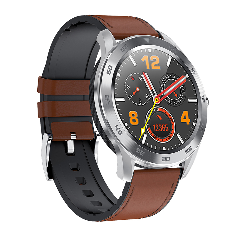 2021 DT NO.1 DT98 Smart Watch IP68 Waterproof 1.3 Full Round HD Screen ECG Detection Changeable Dials Smartwatch Fitness Tracker