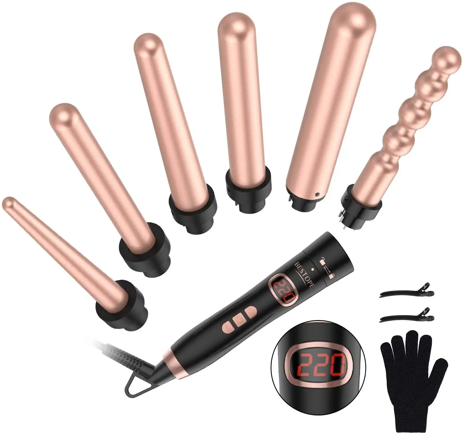 Upgraded Removable Power Cord titanium curling flat irons custom logo hair straightener and instant curls curling iron in one