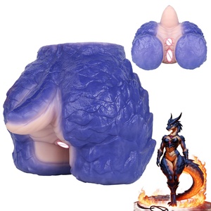 YOCY 8kg Juguetes Sexuales de Torso Animal de Silicona, Masturbador Masculino con Canal Anal y Vaginal, Estimulador de Pene Realista, Juguetes Sexuales Anales Anthro - Product Image 1