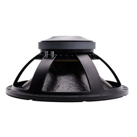 Subwoofer en ferrite de 18 pouces, 2400W, bobine vocale de 4 pouces, 8 ohms, haut-parleur de basses professionnel pour scène et extérieur