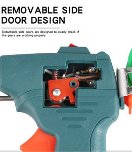 Pistolet à <span class=keywords><strong>souder</strong></span> à chaleur externe automatique avec poignée ergonomique, 60 <span class=keywords><strong>watts</strong></span>, 110V/220V, <span class=keywords><strong>200</strong></span>-480°C, certifié CE/FCC/ROHS pour les cartes de circuits imprimés - Product Image 5