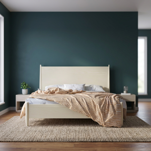 Base de Cama Nórdica de Madera Maciza, Estilo Escandinavo Minimalista, Tamaño King/Queen/Doble, para Dormitorio - Product Image 3