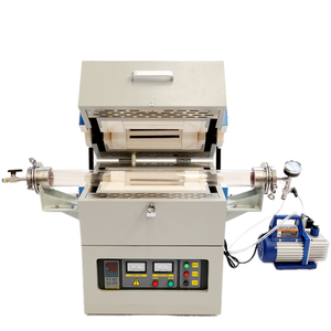 فرن أنبوبي 1700C أحادي المنطقة مع نظام تحكم في البرامج - Product Image 2