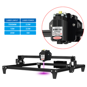 Twotrees sản lượng cao 5.5W LD + fac Mini Laser Diode mô-đun 450nm cuối cùng màu đỏ Khắc Máy cắt điều kiện mới - Product Image 6