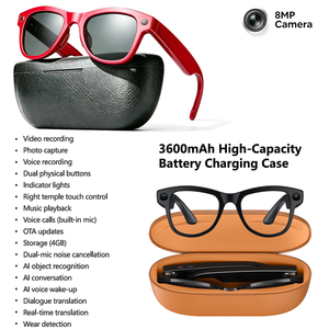 Best Seller AI Smart <b>Glasses</b> M02 Ultra 8MP <b>Camera</b> 1200P AI Translation for Music Wi-Fi Transmission IPX-5 Waterproof - Product Image 4