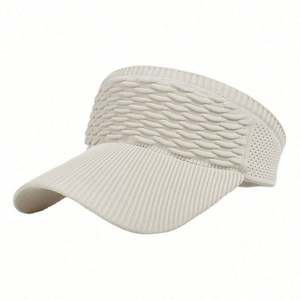 Casquette de soleil unisexe brodée écologique à visière ouverte pour les sports de plein air, le cyclisme et les voyages – Utilisation quotidienne et pour les fêtes - Product Image 1