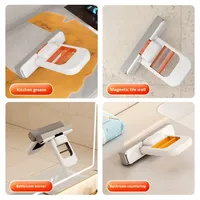 Mini serpillière multifonctionnelle, éponge absorbante, Zhejiang, légère, pour la maison, de bureau, à main, pas besoin de lavage à la main, salle de bain