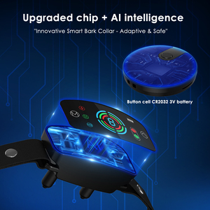 Barrière d'intérieur <span class=keywords><strong>pour</strong></span> animaux de compagnie Clôture <span class=keywords><strong>électrique</strong></span> sans fil <span class=keywords><strong>pour</strong></span> la maison Collier d'entraînement étanche/rechargeable/bip/statique - Product Image 3